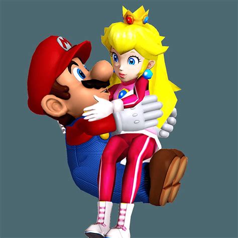 mario y peach